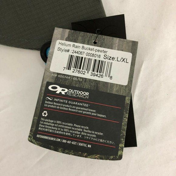 Outdoor Research Hat Helium Rain Bucket Unisex - Picture 4 of 4